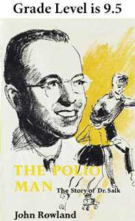 Book Cover with the Image of Dr. Salk