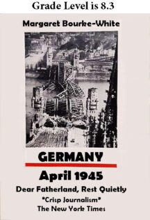 Cover showing a bombed out bridge